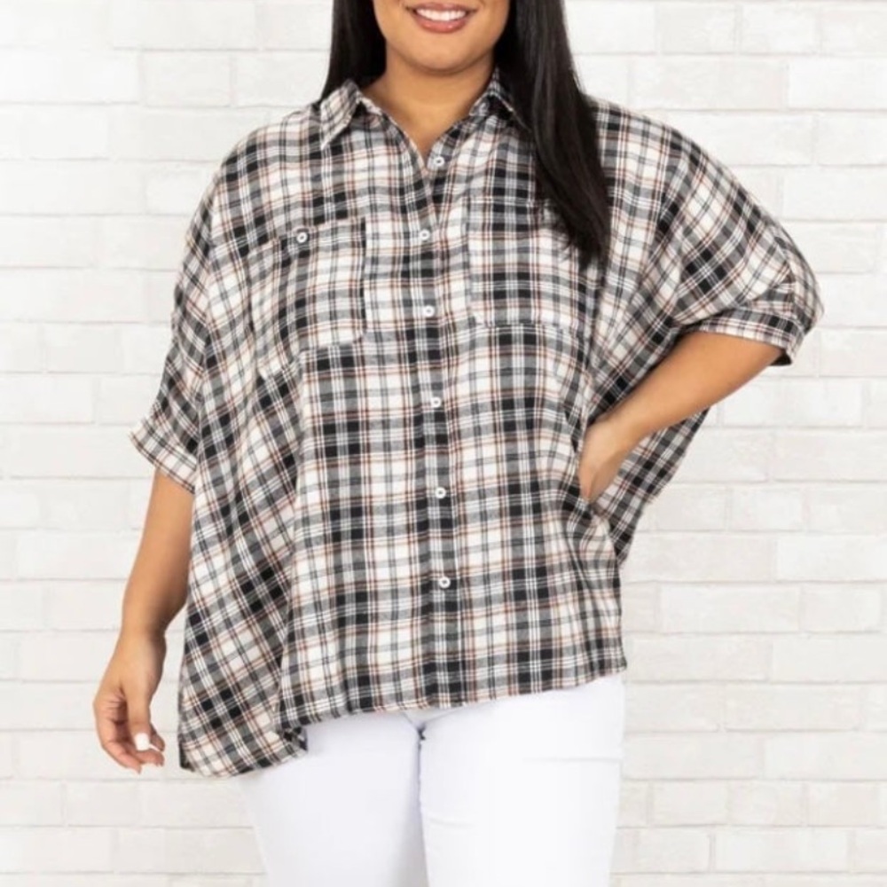 Plaid Shacket - Picture 2 of 6